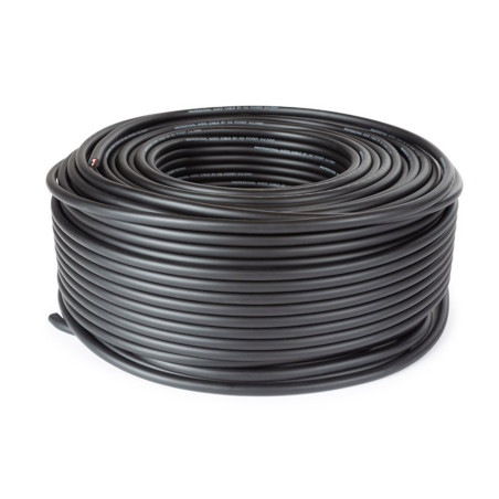 CÂBLE HAUT-PARLEUR - NOIR - 2 x 2.50 mm² - 100 m - VS
