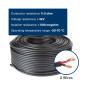 CÂBLE HAUT-PARLEUR - NOIR - 2 x 2.50 mm² - 100 m CÂBLE HAUT-PARLEUR - NOIR - 2 x 2.50 mm² - 100 m