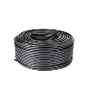 CÂBLE HAUT-PARLEUR - NOIR - 2 x 2.50 mm² - 100 m - VS