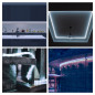 FLEXIBLE LUMINEUX À LED - 9 m - BLANC FROID FLEXIBLE LUMINEUX À LED - 9 m - BLANC FROID
