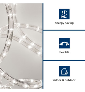 FLEXIBLE LUMINEUX À LED - 9 m - BLANC FROID - VS