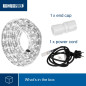 FLEXIBLE LUMINEUX À LED - 9 m - BLANC FROID FLEXIBLE LUMINEUX À LED - 9 m - BLANC FROID