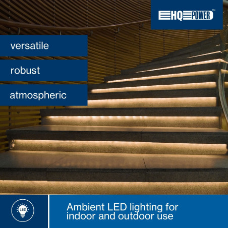 FLEXIBLE LUMINEUX À LED - 9 m - BLANC CHAUD