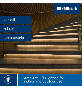 FLEXIBLE LUMINEUX À LED - 9 m - BLANC CHAUD - VS