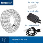FLEXIBLE LUMINEUX À LED - 2 CANAUX - MULTICOLORE + CONTRÔLEUR (9m)