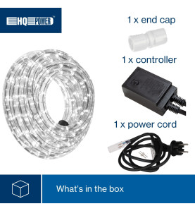 FLEXIBLE LUMINEUX À LED - 2 CANAUX - MULTICOLORE + CONTRÔLEUR (9m) - V