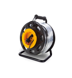 TAMBOUR DE CORDE LUMINEUX LED - 30 m - BLANC FROID - ÉCLAIRAGE DE SÉCU