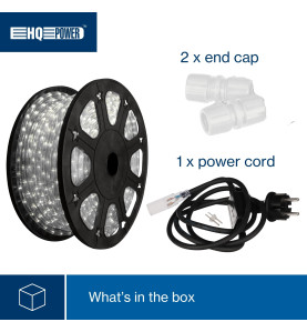 FLEXIBLE LUMINEUX À LED - 45 m - BLANC FROID - VS