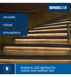 FLEXIBLE LUMINEUX À LED - 45 m - BLANC CHAUD - VS