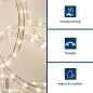 FLEXIBLE LUMINEUX À LED - 45 m - BLANC CHAUD