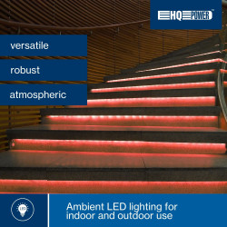 FLEXIBLE LUMINEUX À LED - 45 m - ROUGE