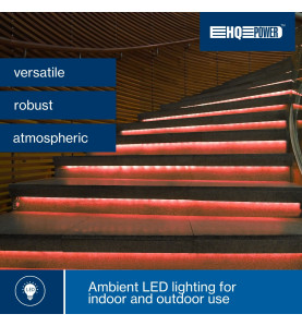FLEXIBLE LUMINEUX À LED - 45 m - ROUGE - VS