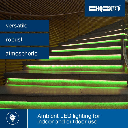 FLEXIBLE LUMINEUX À LED - 45 m - VERT