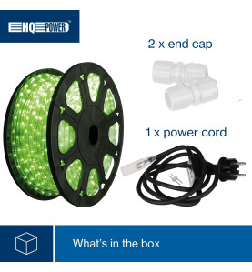 FLEXIBLE LUMINEUX À LED - 45 m - VERT - VS