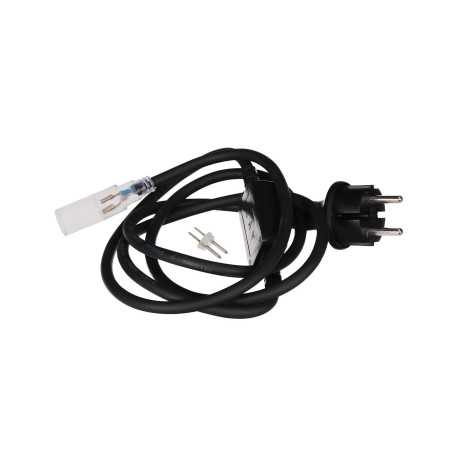CÂBLE D'ALIMENTATION POUR FLEXIBLE LUMINEUX À LED - ÉTANCHE - 1 st. - 