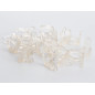 CLIPS DE MONTAGE POUR FLEXIBLES LUMINEUX et FLEXIBLES LUMINEUX À LED - 20 pcs