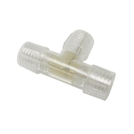 CONNECTEUR EN FORME DE "T" POUR FLEXIBLES LUMINEUX et FLEXIBLES LUMINEUX À LED - 1 pc
