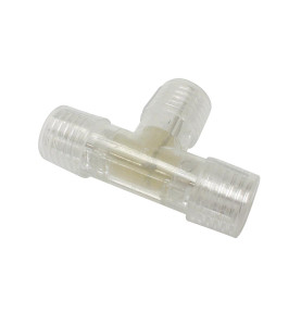 CONNECTEUR EN FORME DE "T" POUR FLEXIBLES LUMINEUX et FLEXIBLES LUMINE