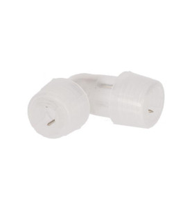 CONNECTEUR EN FORME DE "L" POUR FLEXIBLES LUMINEUX ET FLEXIBLES LUMINE