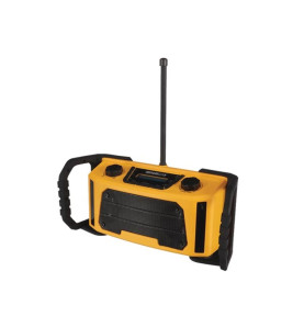 Robuste - Radio de chantier - DAB/DAB+/FM - 2 x 2,5 W - PRL