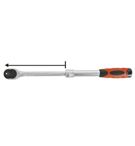 TOURNEVIS À CLIQUET TÉLESCOPIQUE 1/2" - 72T - PRL
