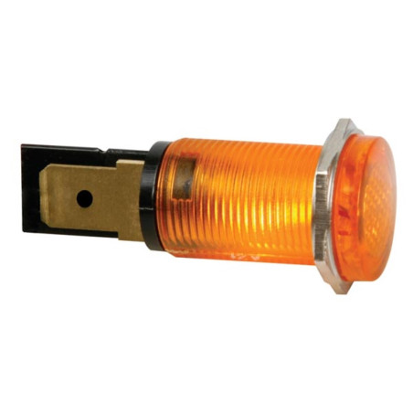 VOYANT ROND 14mm 220V ORANGE - Velleman