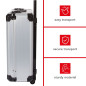 VALISE À OUTILS EN ALUMINIUM 260 pcs