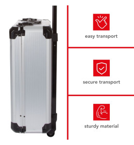 VALISE À OUTILS EN ALUMINIUM 260 pcs - PRL
