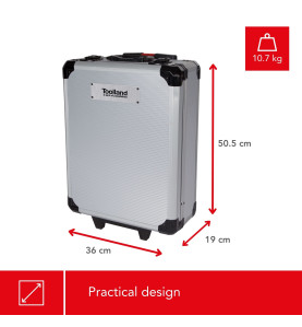 VALISE À OUTILS EN ALUMINIUM 260 pcs - PRL