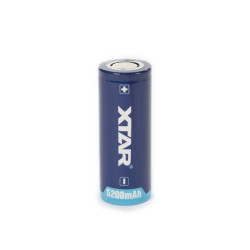 XTAR - ACCU LI-ION CYLINDRIQUE 3.6 V - 5000 mAH - 26650 - Velleman