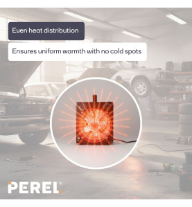 Chauffage industriel à ventilateur - 3300 W - IPX4 - PRL