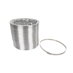 TUBE FLEXIBLE EN ALUMINIUM - 7 m - PRL