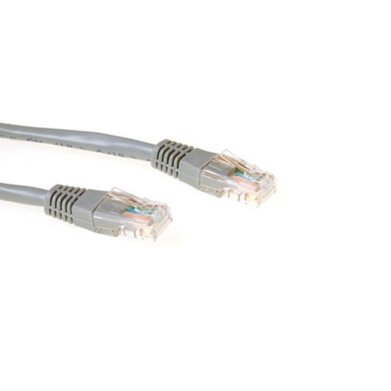 Câble réseau CAT5e U/UTP, CCA, 1.5m, gris Câble réseau CAT5e U/UTP, CCA, 1.5m, gris
