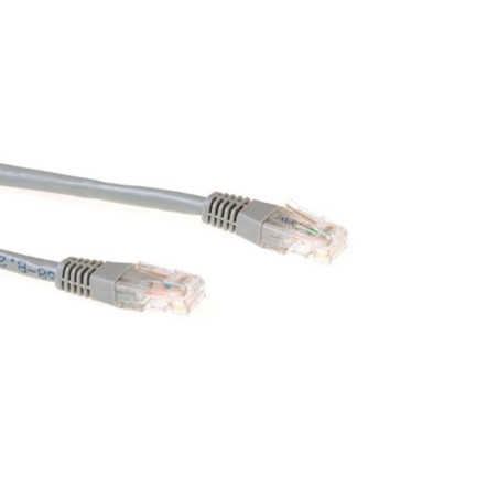Câble réseau CAT6 U/UTP, CCA, 2m, gris - Velleman