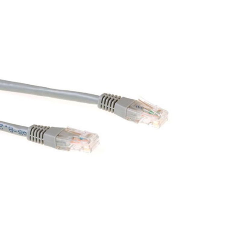 Câble réseau CAT6 U/UTP, CCA, 3m, gris