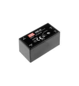 MEAN WELL - ALIMENTATION - 1 SORTIE - 20 W - ENCAPSULÉ - 12 V - Vellem