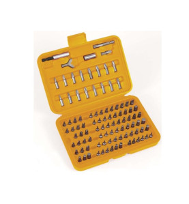 JEU D'EMBOUTS POUR TOURNEVIS - 100 pcs - PRL