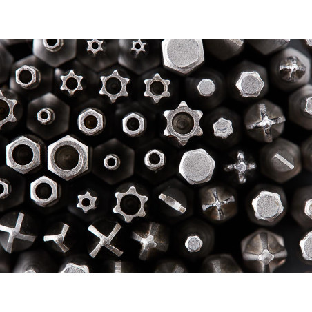 JEU D'EMBOUTS POUR TOURNEVIS - 100 pcs