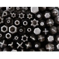 JEU D'EMBOUTS POUR TOURNEVIS - 100 pcs