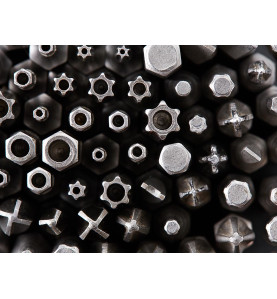 JEU D'EMBOUTS POUR TOURNEVIS - 100 pcs - PRL