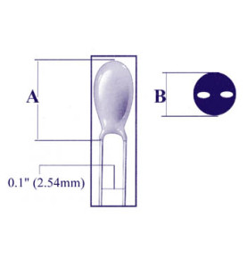 CONDENSATEUR TANTALE  33µF / 10V - Velleman
