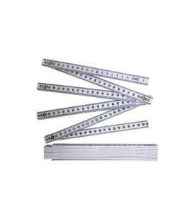 Mètre pliant - 2 m - fibre de verre - PRL