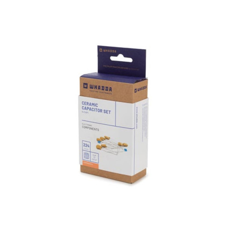 JEU DE CONDENSATEURS CÉRAMIQUES - 224 pcs - 10pF À 220nF