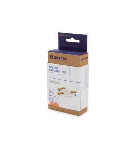 JEU DE CONDENSATEURS CÉRAMIQUES - 224 pcs - 10pF À 220nF - Velleman