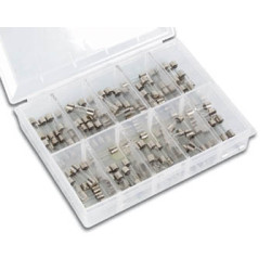 JEU DE FUSIBLES - LENTS - 100 pcs - 5 x 20 mm - Velleman