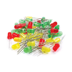 JEU DE LED - 80 pcs - 2 TAILLES - 3 COULEURS - Velleman