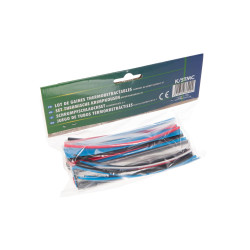 Lot de gaines thermoretractables - 40 pcs - multicolore - Velleman