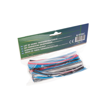 Lot de gaines thermoretractables - 40 pcs - multicolore - Velleman