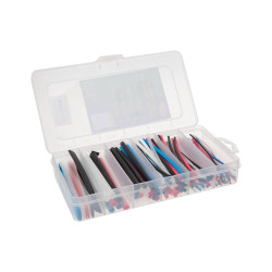 Lot de gaines thermorétrectables - multicolore - 10 cm - 170 pcs - dan