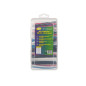 Lot de gaines thermorétrectables - multicolore - 10 cm - 170 pcs - dans coffret de rangement